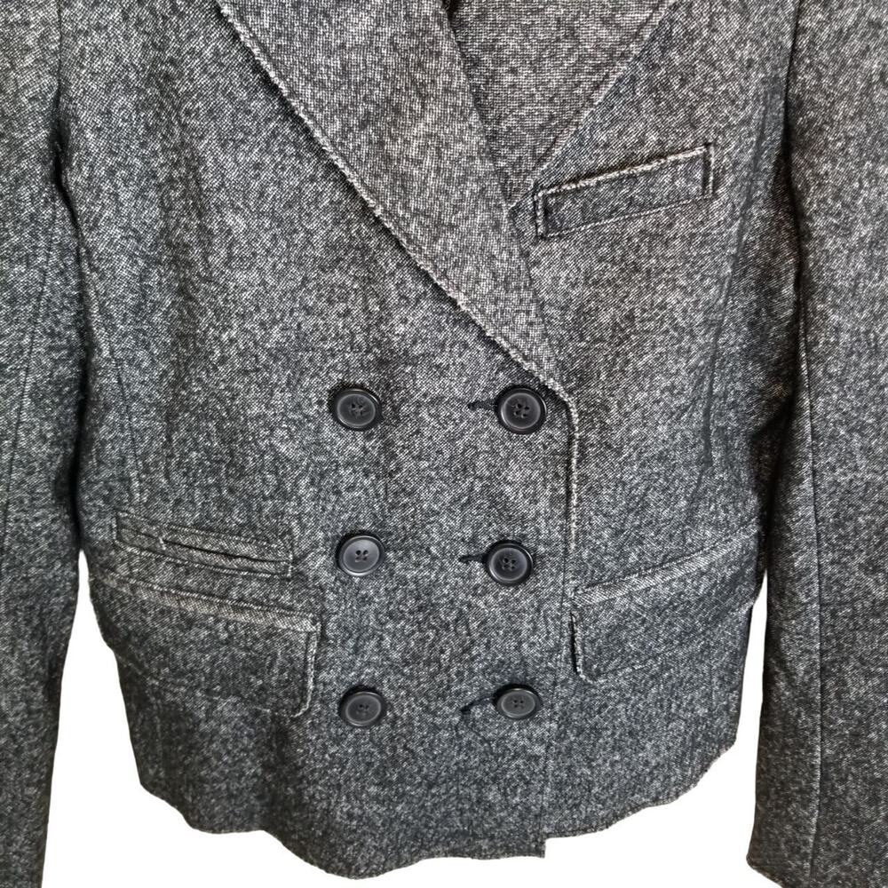 J. Crew Womens Thandie Wool Blazer Sz 2 Career Corp Dark Academia Preppy Capsule - Picture 4 of 9